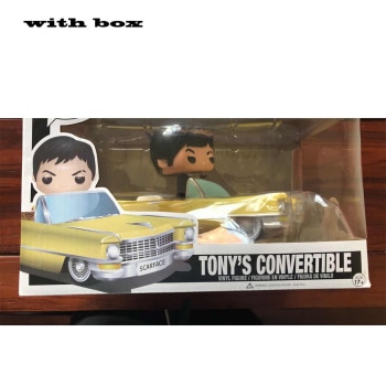 POP NOVÉ! SCARFACE TONY JE KABRIOLET s box Vinyl Akční Figurky, Model Hračky
